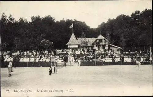 Ak Houlgate Calvados, Le Tennis au Sporting