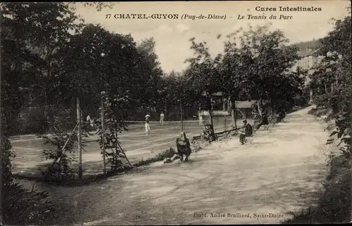 Ak Châtel Guyon Puy de Dôme, Le Tennis du Parc