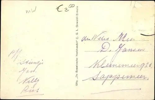 Ak Ermelo Gelderland, Hut op de Heide