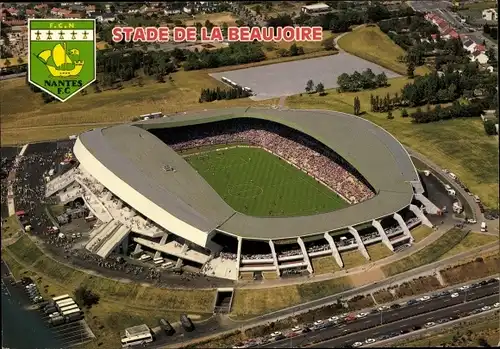 Ak Nantes Loire Atlantique, La Stade de la Beaujoire, Wappen