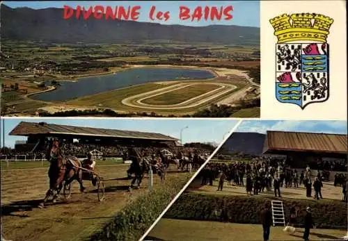 Ak Divonne les Bains Ain, L'Hippodrome