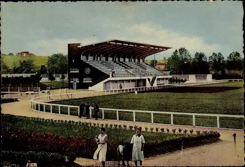 Ak Villefranche sur Saône Rhône, Le Stade Municipal, Les Tribunes