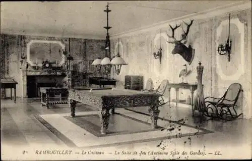 Ak Rambouillet Yvelines, Le Chateau, La Salle de Jeux