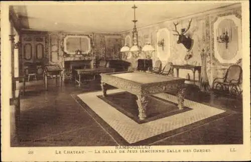 Ak Rambouillet Yvelines, Le Chateau, La Salle de Jeux