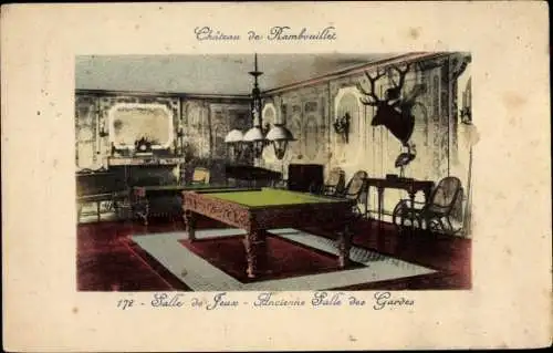 Ak Rambouillet Yvelines, Le Chateau, Salle de Jeux, Ancienne Salle des Gardes