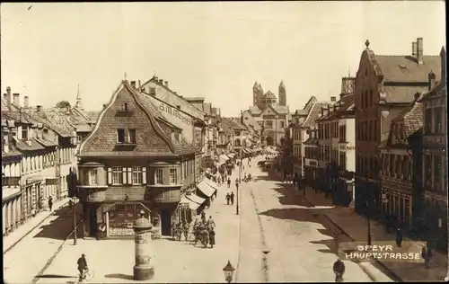 Ak Speyer am Rhein, Hauptstraße