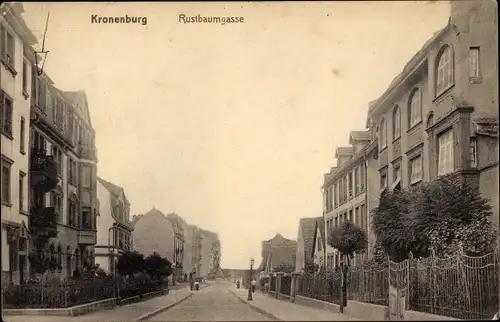 Ak Cronenbourg Kronenburg Strasbourg Straßburg Elsass Bas Rhin, Rustbaumgasse