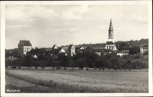 Ak Markdorf Bodenseekreis Baden Württemberg, Blick auf den Ort