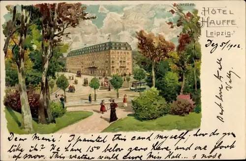 Litho Leipzig in Sachsen, Hotel Hauffe