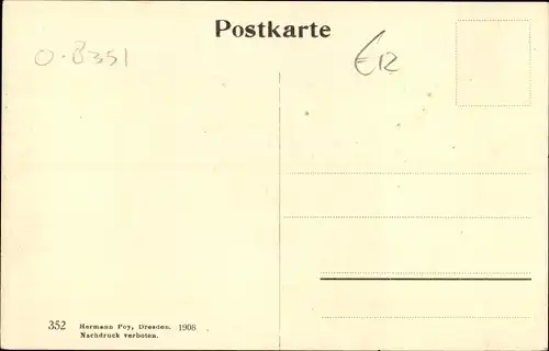 Ak Rathen an der Elbe Sächsische Schweiz, Amselfall, Postkartenkiosk