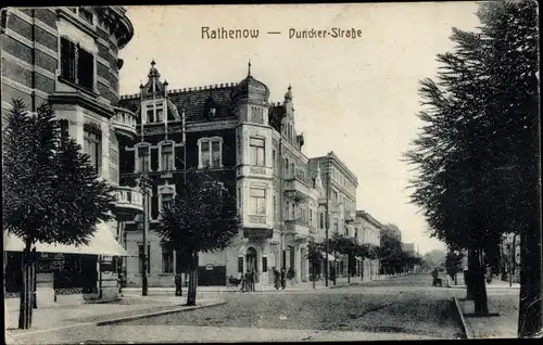 Ak Rathenow im Havelland, Duncker Straße