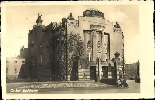 Ak Cottbus in der Niederlausitz, Stadttheater