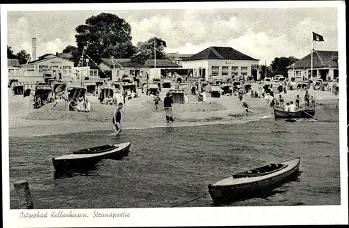 Ak Ostseebad Kellenhusen in Holstein, Strandpartie