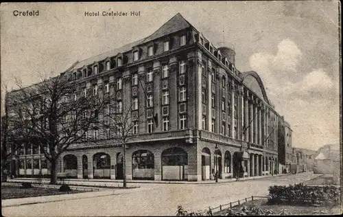 Ak Krefeld am Niederrhein, Hotel Krefelder Hof