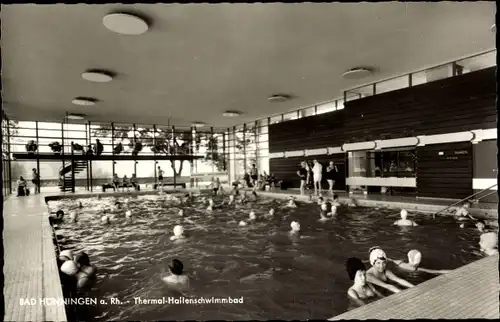 Ak Bad Hönningen am Rhein, Thermal Hallenschwimmbad