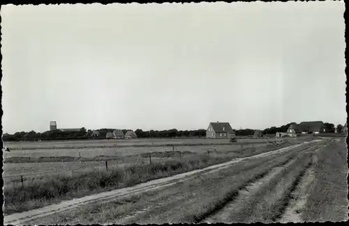 Foto Ak Nieblum auf der Insel Föhr Nordfriesland, Dorfansicht