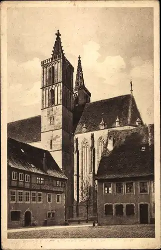 Ak Rothenburg ob der Tauber Mittelfranken, St. Jakobskirche