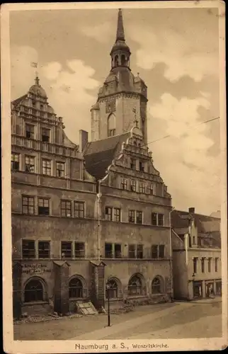 Ak Naumburg an der Saale, Wenzelskirche