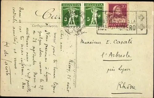 Ak Oran Algerien, Vue générale prise de Santa Cruz