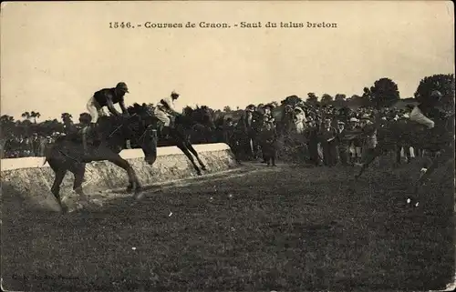 Ak Craon Mayenne, Courses de Craon, Saut du talus breton, Hindernisrennen