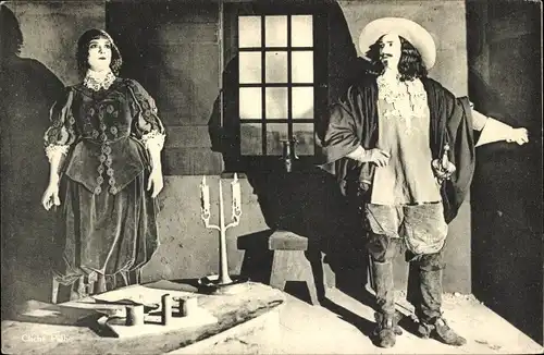 Ak Filmszene Les Trois Mousquetaires, Pathé