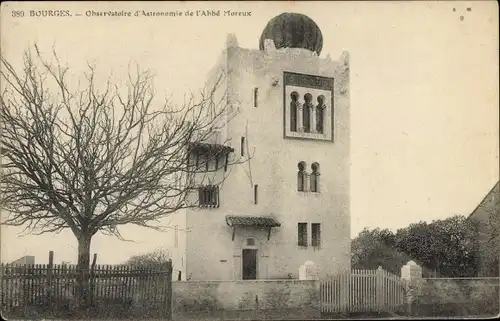Ak Bourges Cher, Observatoire d'Astronomie de l'Abbe Moreux