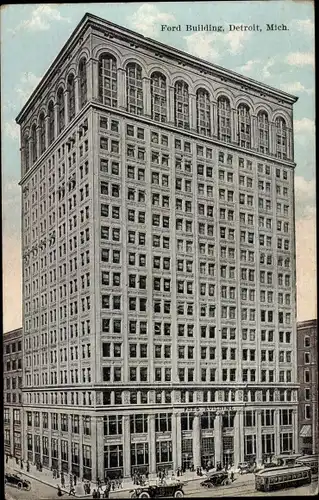 Ak Detroit Michigan USA, Ford Building
