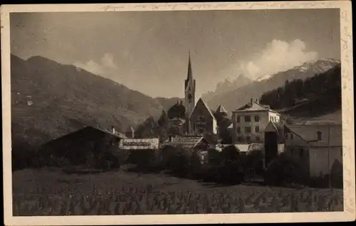 Foto Ak Chius d'Isarco Dolomiten Südtirol, Ortsansicht