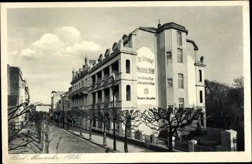 Ak Bad Neuenahr Ahrweiler in Rheinland Pfalz, Carl Schroeders Westend Hotel