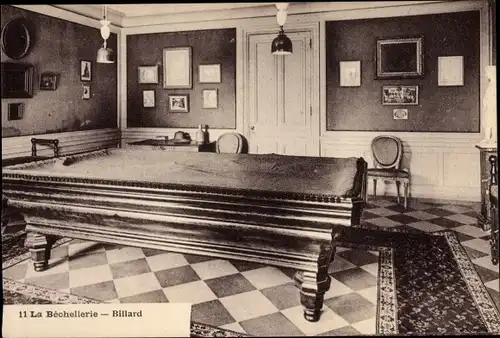 Ak La Bechellerie, Billard