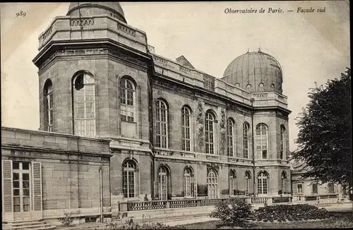 Ak Paris XIV. Arrondissement Observatoire, Observatoire, Facade sud