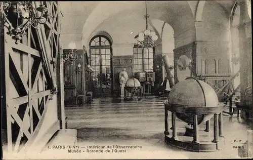 Ak Paris XIV. Arrondissement Observatoire, Interieur de l'Observatoire, Musee