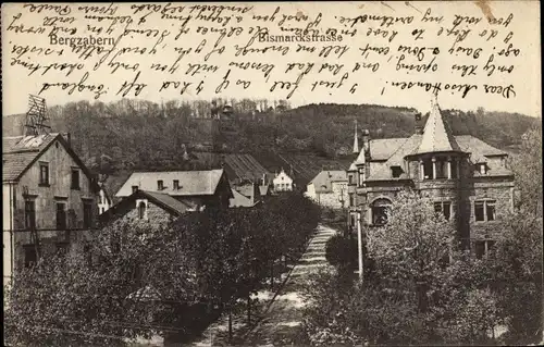 Ak Bad Bergzabern an der Weinstraße Pfalz, Bismarckstraße