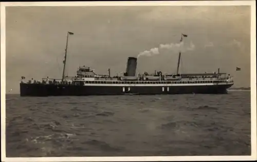 Ak Dampfer Kaiser, HAPAG Seebäderdienst