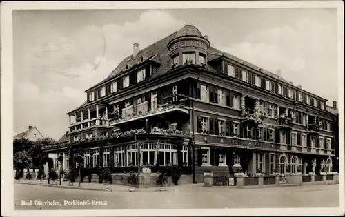 Ak Bad Dürrheim im Schwarzwald, Parkhotel Kreuz