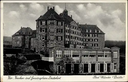 Ak Bad Münder am Deister, Kur Kranken und Genesungsheim Deisterhort