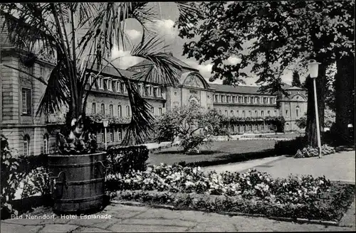 Ak Bad Nenndorf an der Weser, Hotel Esplanade