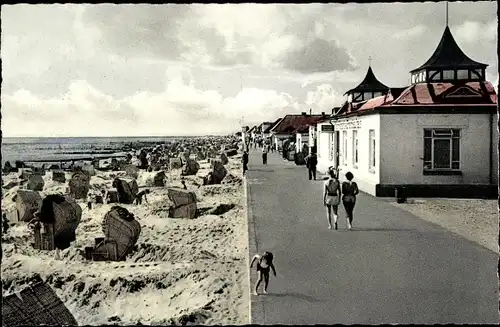 Ak Ostseebad Kellenhusen in Holstein, Strandpromenade