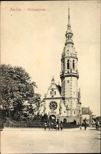 Ak Aachen, Christuskirche