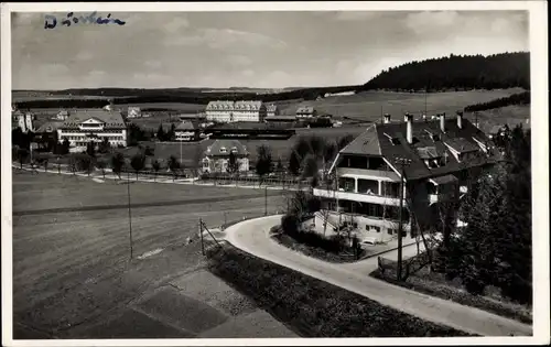 Ak Bad Dürrheim im Schwarzwald, Teilansicht