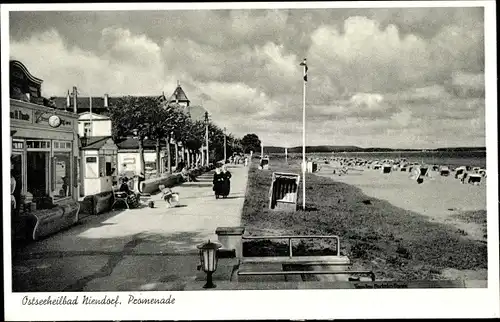 Ak Ostseebad Niendorf Timmendorfer Strand, Promenade