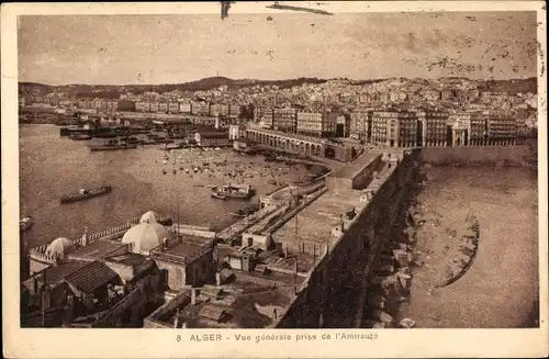 Ak Algier Alger Algerien, Gesamtansicht