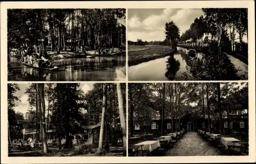 Ak Lübbenau im Spreewald, Waldhotel Wotschofska