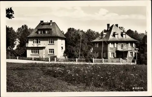 Ak Bad Brambach im Vogtland, Haus Dölling und Elvira