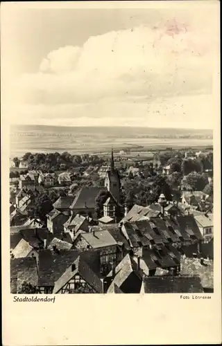 Ak Stadtoldendorf in Niedersachsen, Teilansicht