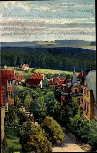 Ak Braunlage im Oberharz, Untere Bergstraße, Kolli