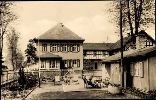 Ak Bad Klosterlausnitz in Thüringen, Reichsbahn-Ferienheim