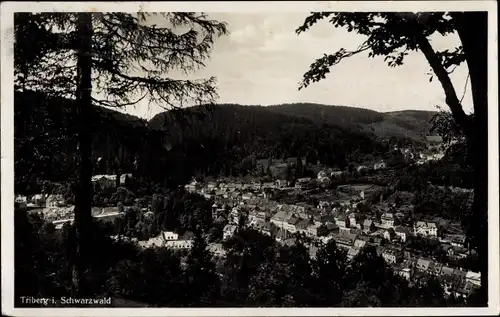 Ak Triberg im Schwarzwald, Blick auf den Ort