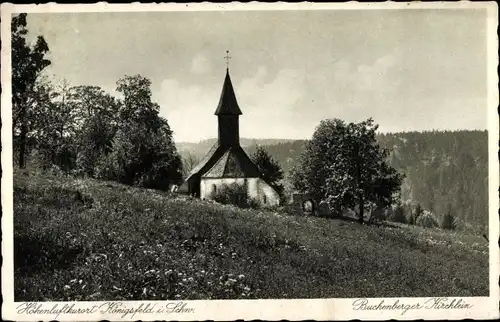 Ak Buchenberg Königsfeld im Schwarzwald, Kirchlein