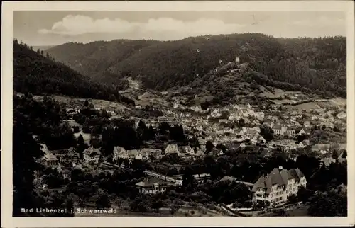 Ak Bad Liebenzell im Schwarzwald, Blick ins Tal